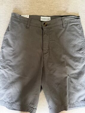 Saddlebred Men's Flat Front Grey Shorts